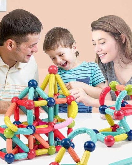 Big Size Magnetic Building Blocks Toy Set for Kids in Bangladesh – Educational Magnetic Toy from eprapti.com