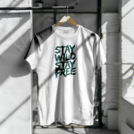 Unique Design Cotton T-Shirt - Image 3