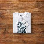 Unique Design Cotton T-Shirt - Image 2