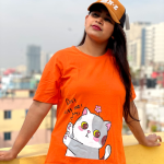 DTF Printed ladies T-shirt | Half