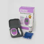 Medical Equipment 2-in-1 Combo Pack with Free Thermometer (Blood Glucose Meter + Digital BP Monitor) - Image 2